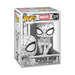 Funko Pop! Marvel: Marvel Sketched - Spider-Man- Figura in Vinile da Collezione - Idea Regalo - Merchandising Ufficiale - Giocattoli per Bambini e Adulti - Superheroes Fans