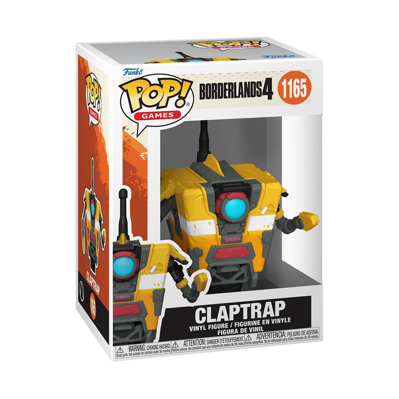 Funko POP! Games: Borderlands 4 - Claptrap - Collectable Vinyl Figure - Gift Idea - Official Merchandise - Toys For Kids & Adults - Model Figure for Collectors and Display