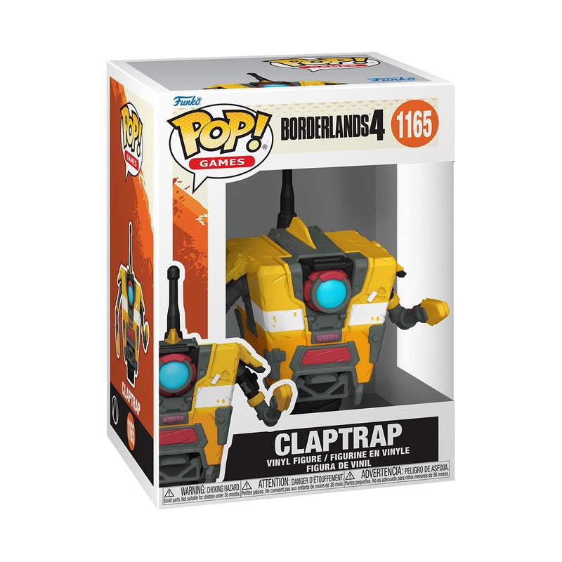 Funko POP! Games: Borderlands 4 - Claptrap - Collectable Vinyl Figure - Gift Idea - Official Merchandise - Toys For Kids & Adults - Model Figure for Collectors and Display