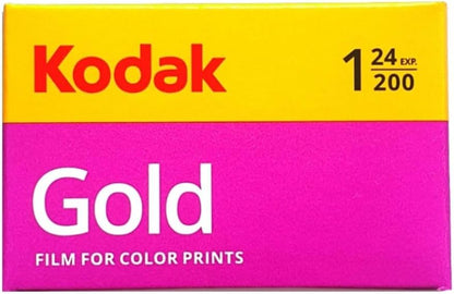 Kodak KOD102100 - Película Negativo Color (35mm Gold 200-24) Multicolor