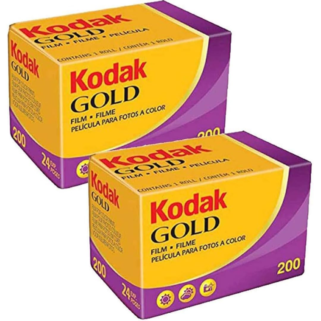 Kodak - 135 Gold 200 Carded 24X2 - Film