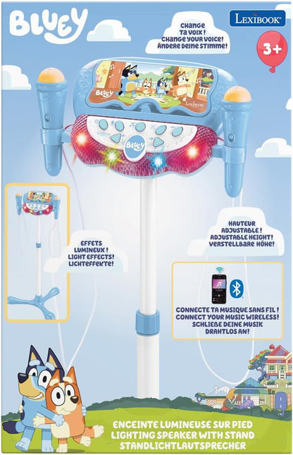 Lexibook - Bluey Adjustable Stand With 2 Mic (S160By)