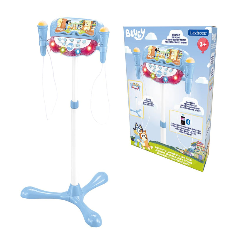 Lexibook - Bluey Adjustable Stand With 2 Mic (S160By)