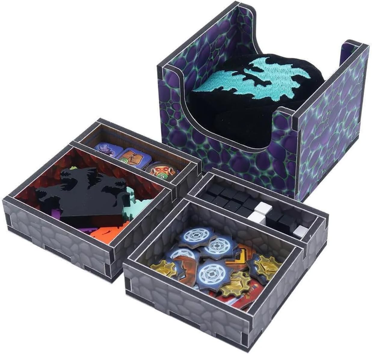 Folded Space Game Inserts - Clank! Catacombs