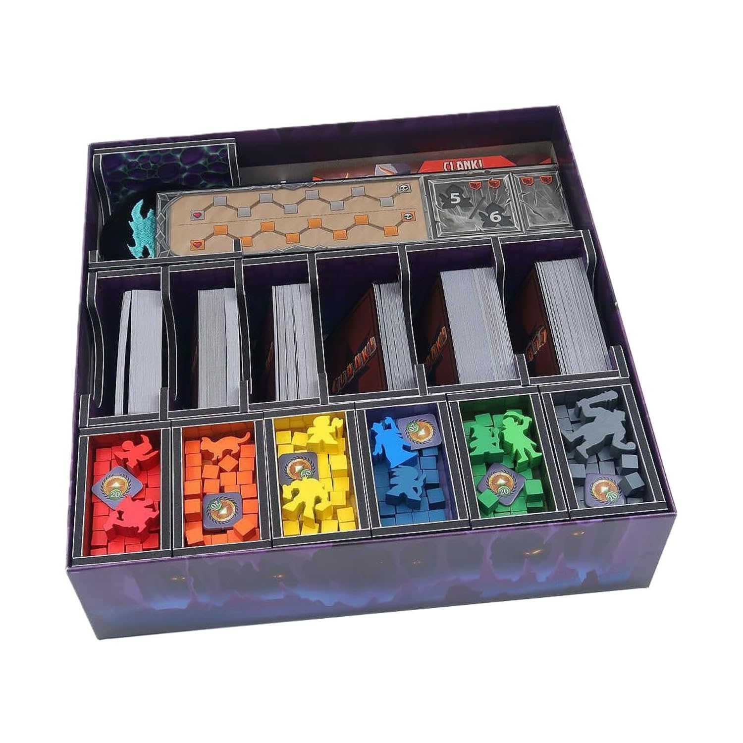 Folded Space Game Inserts - Clank! Catacombs