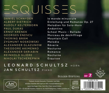 Leonard Schultsz/Jan Schultsz: Esquisses