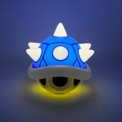 Super Mario Paladone Blue Shell Light with Sound | Gaming Home Décor | Officially Licensed Nintendo Merchandise