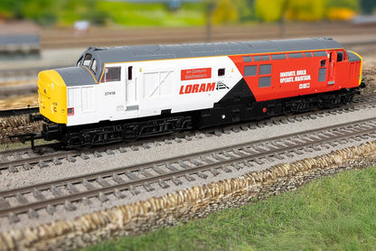 Railroad - Loram - Class 37 - `An Comunn Gaidhealach` 37418