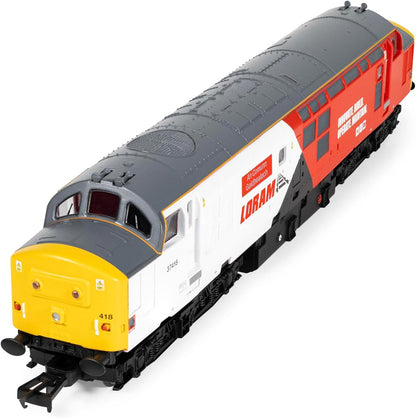 Railroad - Loram - Class 37 - `An Comunn Gaidhealach` 37418 (Dcc Sound Fitted)
