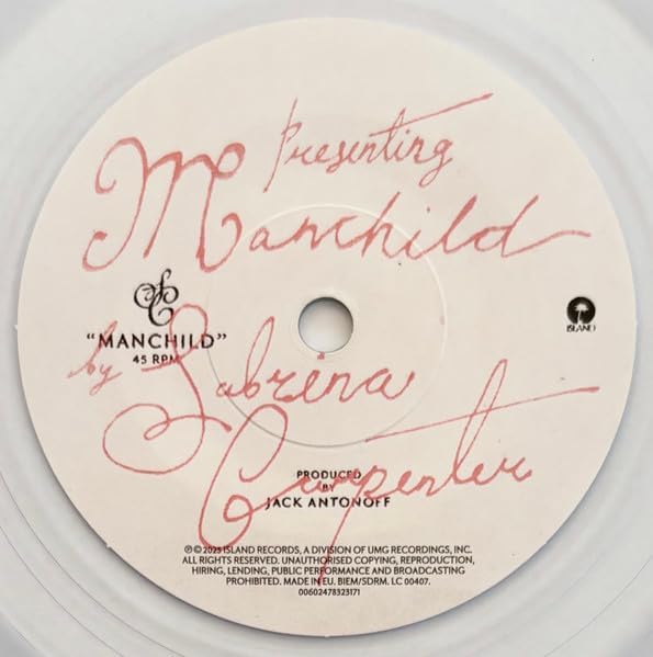 Sabrina Carpenter - Manchild - Single