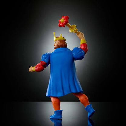 Masters of the Universe Origins Action Figure Cartoon Collection King Randor, 5.5 Inch 1980s MOTU TV Hero Ruler, Detailed Design Mace & Sword, JKC44