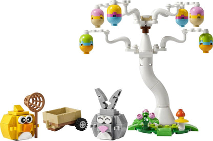LEGO Easter Bunny and Chick Egg Hunt - Easter Toy w/Rabbit & Bird Animal Figures - Kids' Arts and Crafts Kit - Gift for 8+ Year Old Girls & Boys - 40808