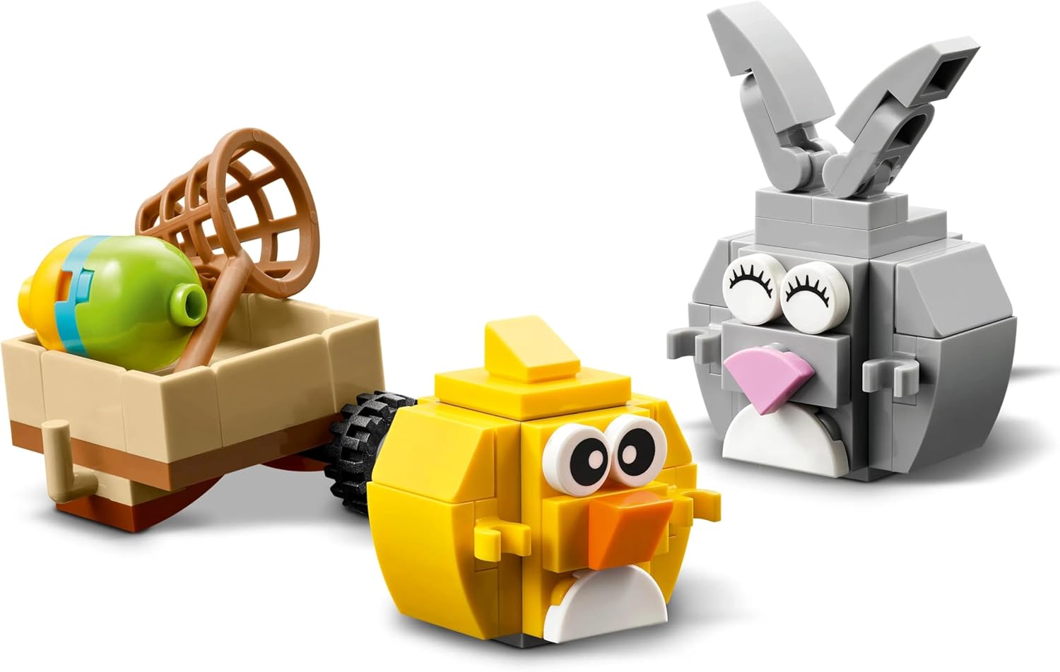LEGO Easter Bunny and Chick Egg Hunt - Easter Toy w/Rabbit & Bird Animal Figures - Kids' Arts and Crafts Kit - Gift for 8+ Year Old Girls & Boys - 40808