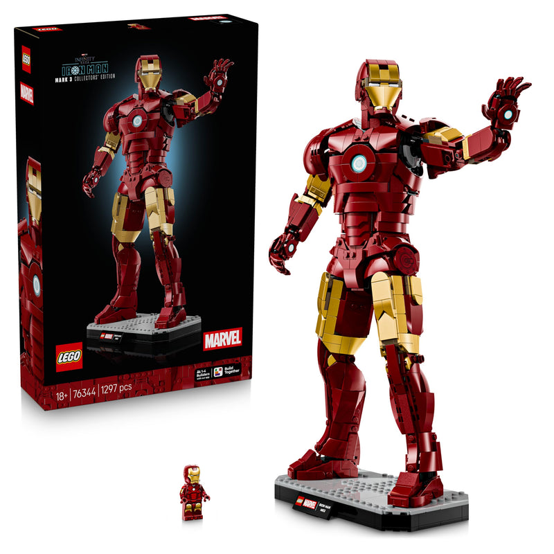 Lego Marvel: Iron Man Mark 3 Collectors’ Edition (76344)