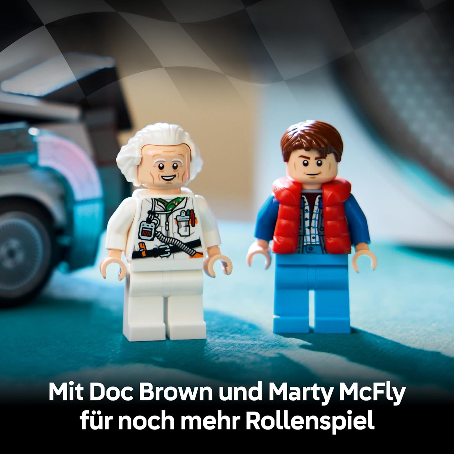 Lego Speed Champions: Time Machine From Back To The Future (77256)