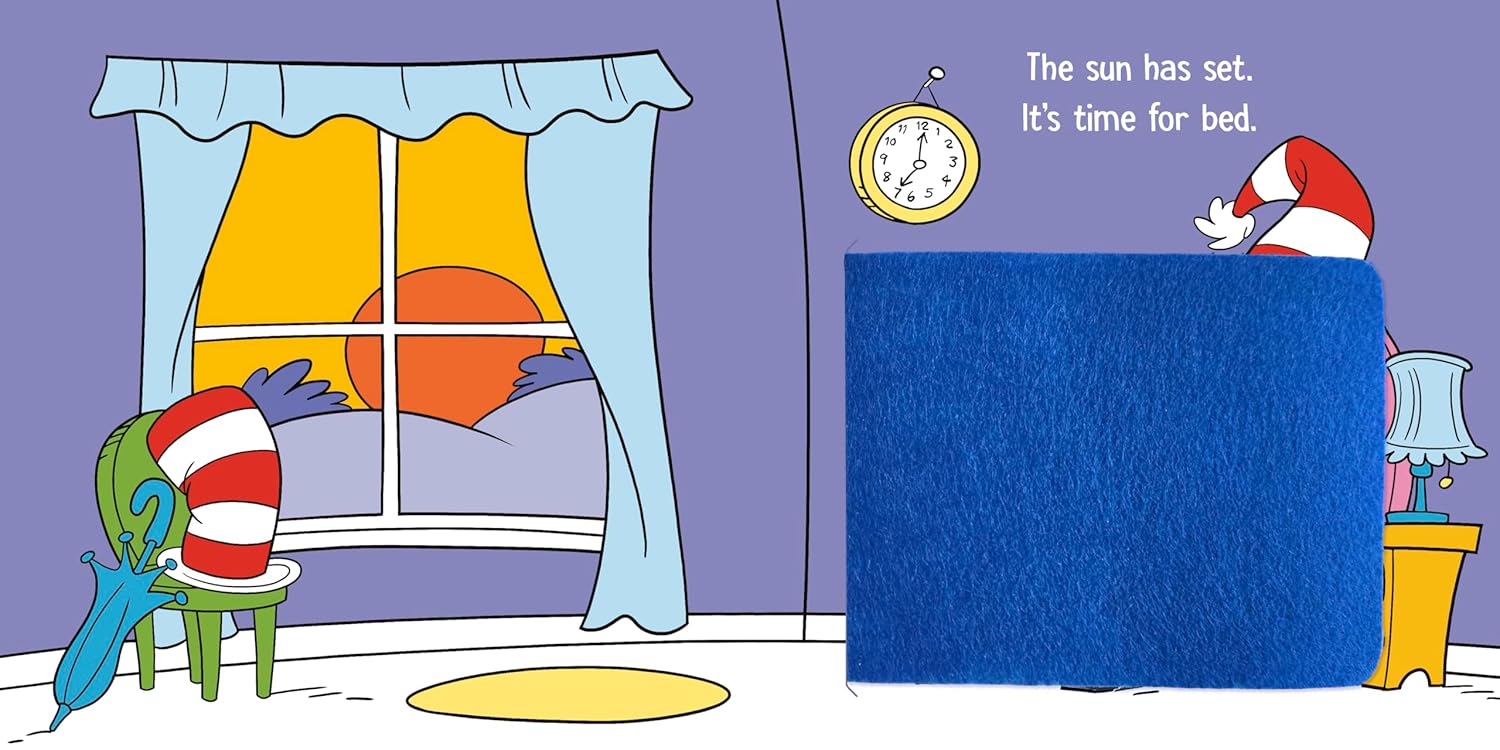 Good Night, Baby! with Dr. Seuss Babies: An Interactive Bedtime Book with Felt Flaps Featuring Baby Cat in the Hat, Baby Lorax, Baby Fox in Socks, and More! (Dr. Seuss Babies Board Books