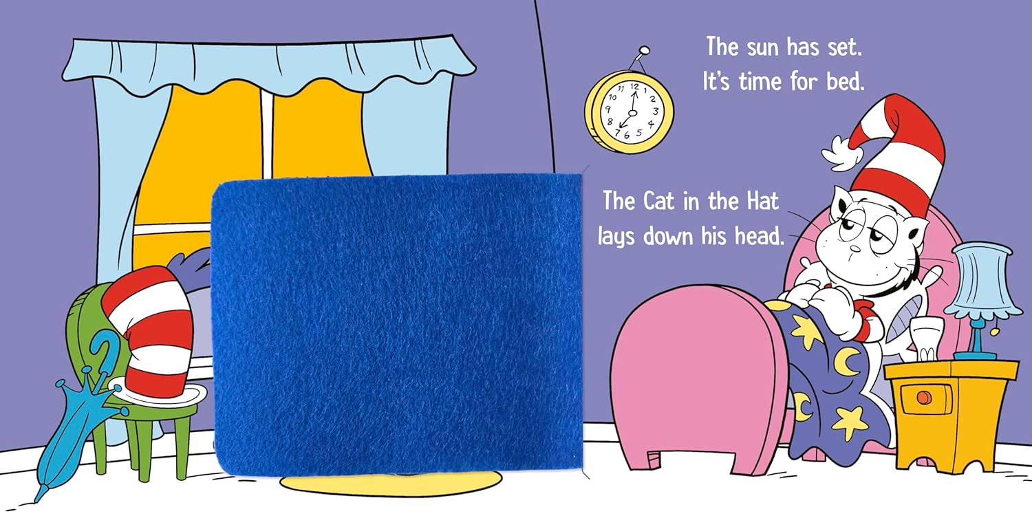 Good Night, Baby! with Dr. Seuss Babies: An Interactive Bedtime Book with Felt Flaps Featuring Baby Cat in the Hat, Baby Lorax, Baby Fox in Socks, and More! (Dr. Seuss Babies Board Books