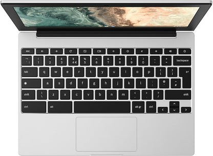 Samsung Chromebook Go (Wifi) Laptop | Anti-Glare 11.6 Inch HD LED Display with 180° hinge| Intel Celeron N4500 | 4 GB RAM | 64 GB eMMC| Chrome OS | Silver | Memory Card Slot