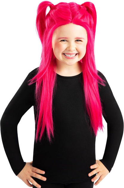 Rubies Official Netflix K-Pop Demon Hunters Mira Wig Child Costume Accessory, Kids Fancy Dress, One Size