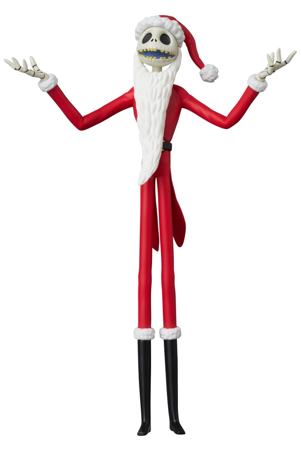 Medicom Toy UDF Figurine Ultra détaillée n° 841 Le Cauchemar Avant Noël, Père Noël, Hauteur Totale env. 115 mm, sans échelle, Produit Fini Peint