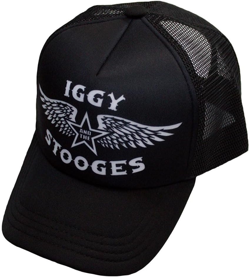 Mesh-Back Cap # Unisex Black # Wings