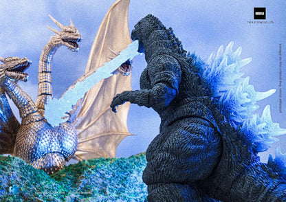Godzilla Vs. King Ghidorah Exquisite Basic Action Figure Heat Ray Godzilla Hokkaido Ver. Previews Exclusive 18 Cm
