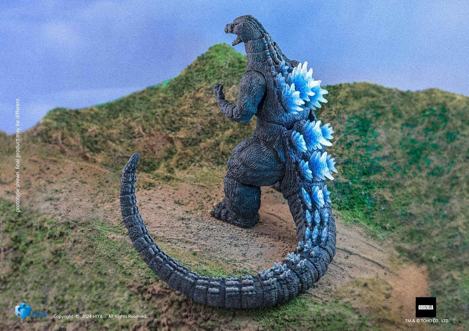 Godzilla Vs. King Ghidorah Exquisite Basic Action Figure Heat Ray Godzilla Hokkaido Ver. Previews Exclusive 18 Cm