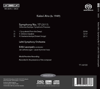 Kalevi Aho: Symphony No. 17 'Symphonic Frescoes'