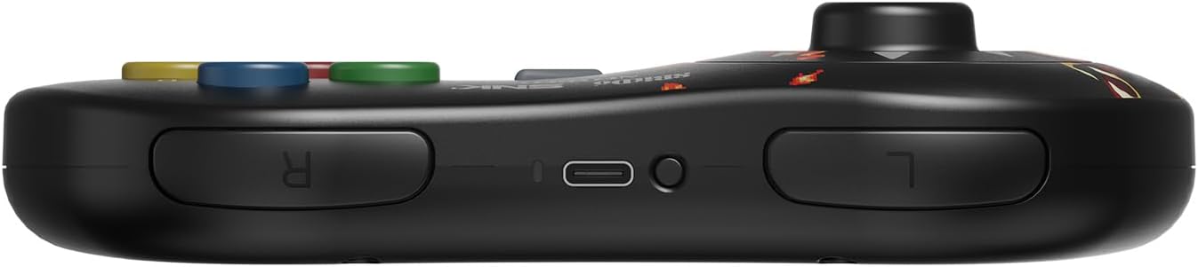 8Bitdo Mai Shiranui Style SNK Neo Geo CD Bluetooth Controller, Compatible with Windows PC, Android and Neo Geo Mini