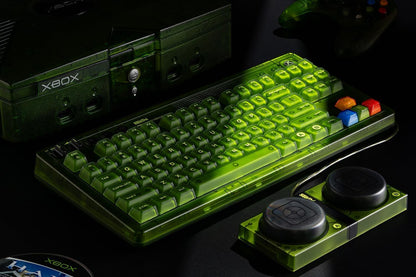 8Bitdo Retro 87 Mechanical Keyboard with RGB Backlight, Bluetooth/2.4G/USB-C Hot Swappable Wireless Gaming Keyboard for Windows and Android - Xbox Edition (Officially Licensed) - ISO UK Layout