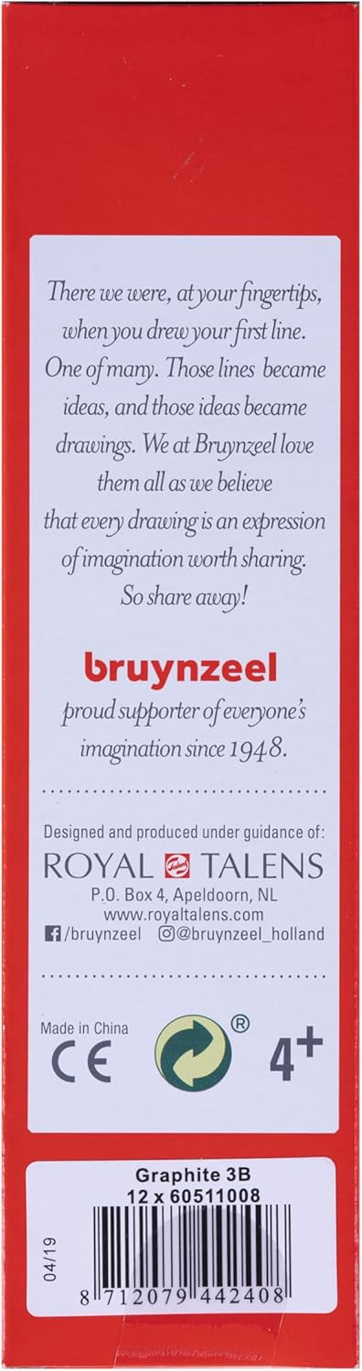 Bruynzeel grafietstiften 3B Burotek (60511008