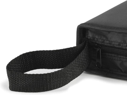 Hama CD Wallet | CD/DVD/Blu-Ray | Folder for Storage, Space-Saving for the Office, Car and at Home | Black