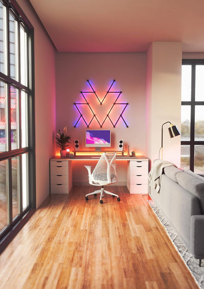 Nanoleaf - Lines Skin Black Matte