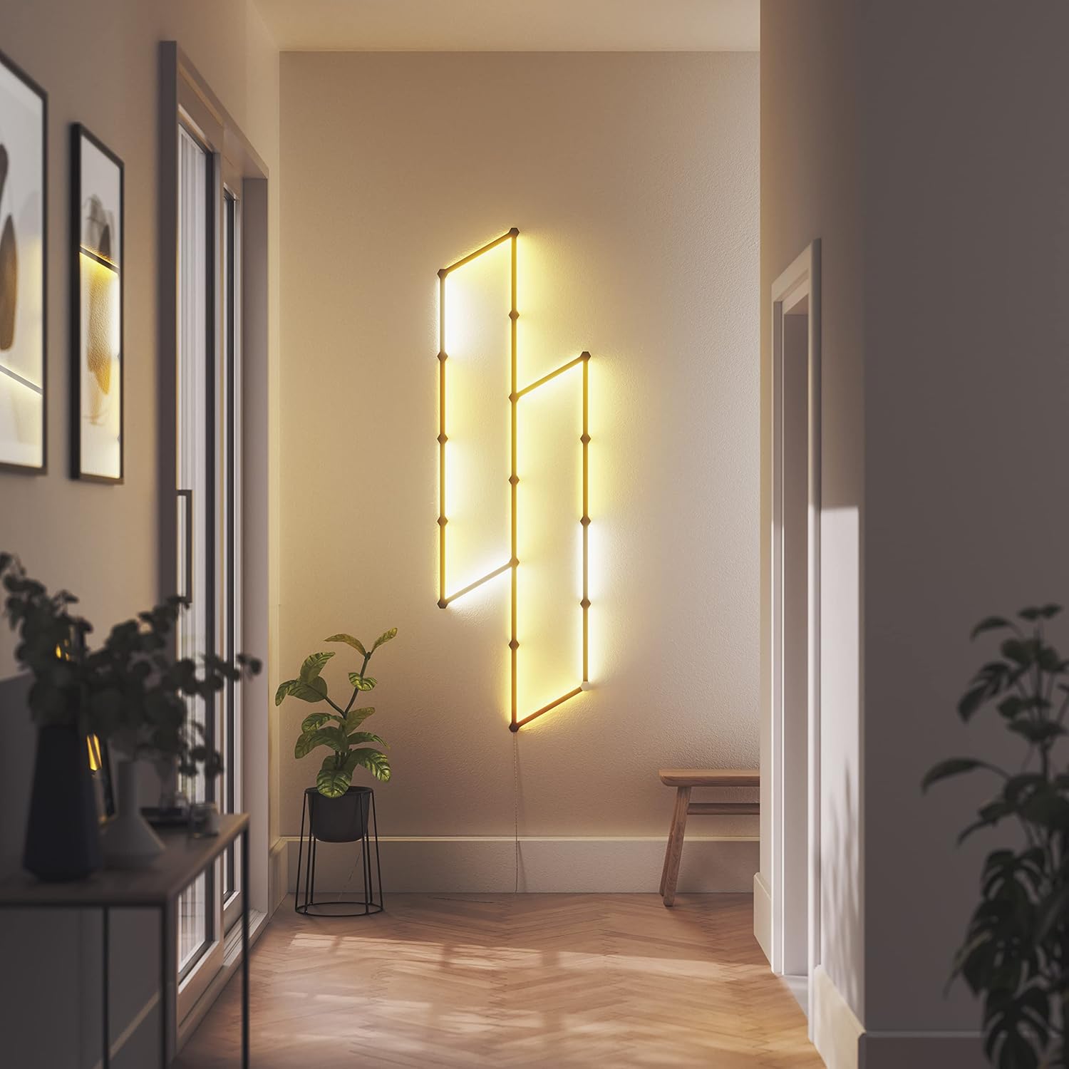 Nanoleaf - Lines Skin Black Matte