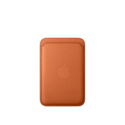 Apple - Wallet For Mobile Phone / Credit Card - Magsafe Compatibility - Microtwill, Finewoven - Fox Orange