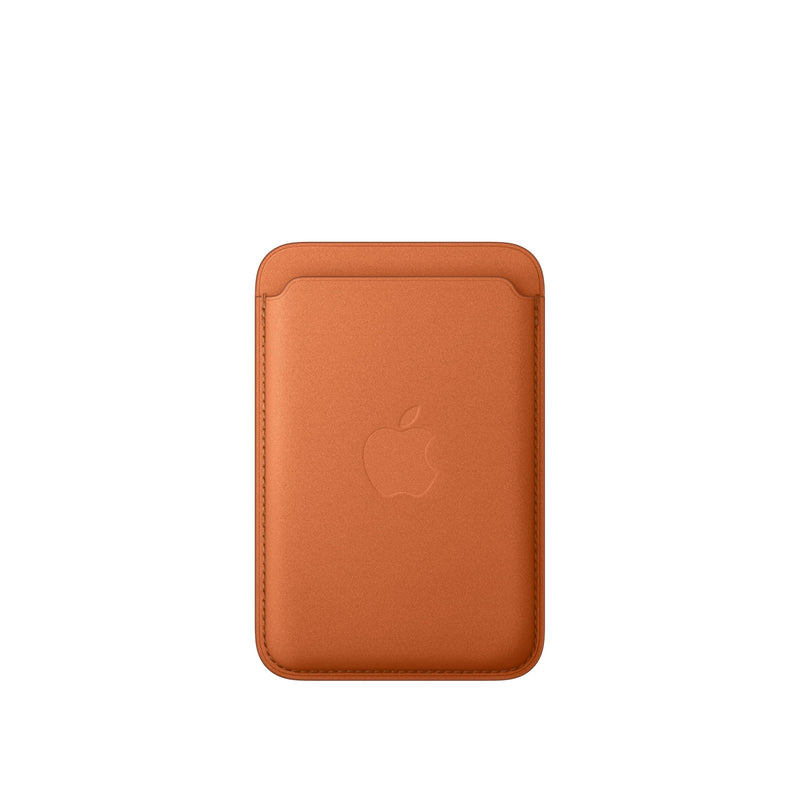 Apple - Wallet For Mobile Phone / Credit Card - Magsafe Compatibility - Microtwill, Finewoven - Fox Orange