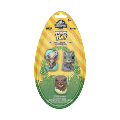 Pocket POP Egg: Jurassic Park - Spring - 3 Pack - Dinos