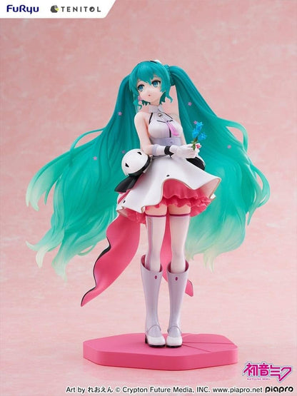 Hatsune Miku Tenitol Pvc Statue Yhatsune Miku Galaxy Live Ver. 21 Cm