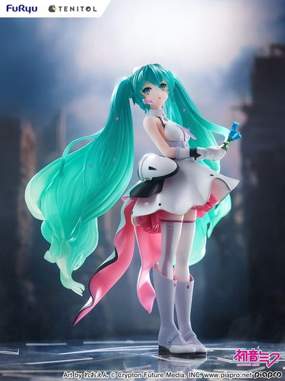 Hatsune Miku Tenitol Pvc Statue Yhatsune Miku Galaxy Live Ver. 21 Cm