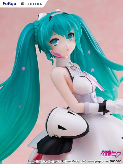 Hatsune Miku Tenitol Pvc Statue Yhatsune Miku Galaxy Live Ver. 21 Cm