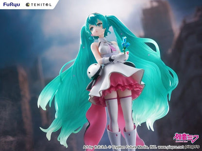 Hatsune Miku Tenitol Pvc Statue Yhatsune Miku Galaxy Live Ver. 21 Cm