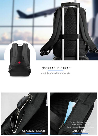 Tigernu Laptop Backpack Hydrus 15.6`` Black