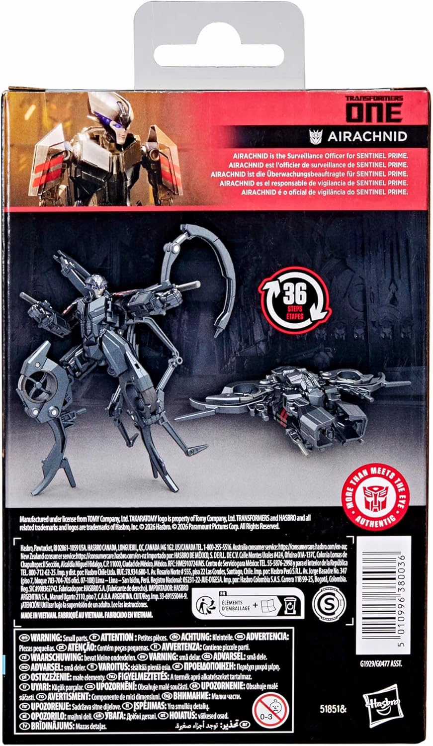 Transformers One Studio Series Deluxe Class Airachnid Action Figure