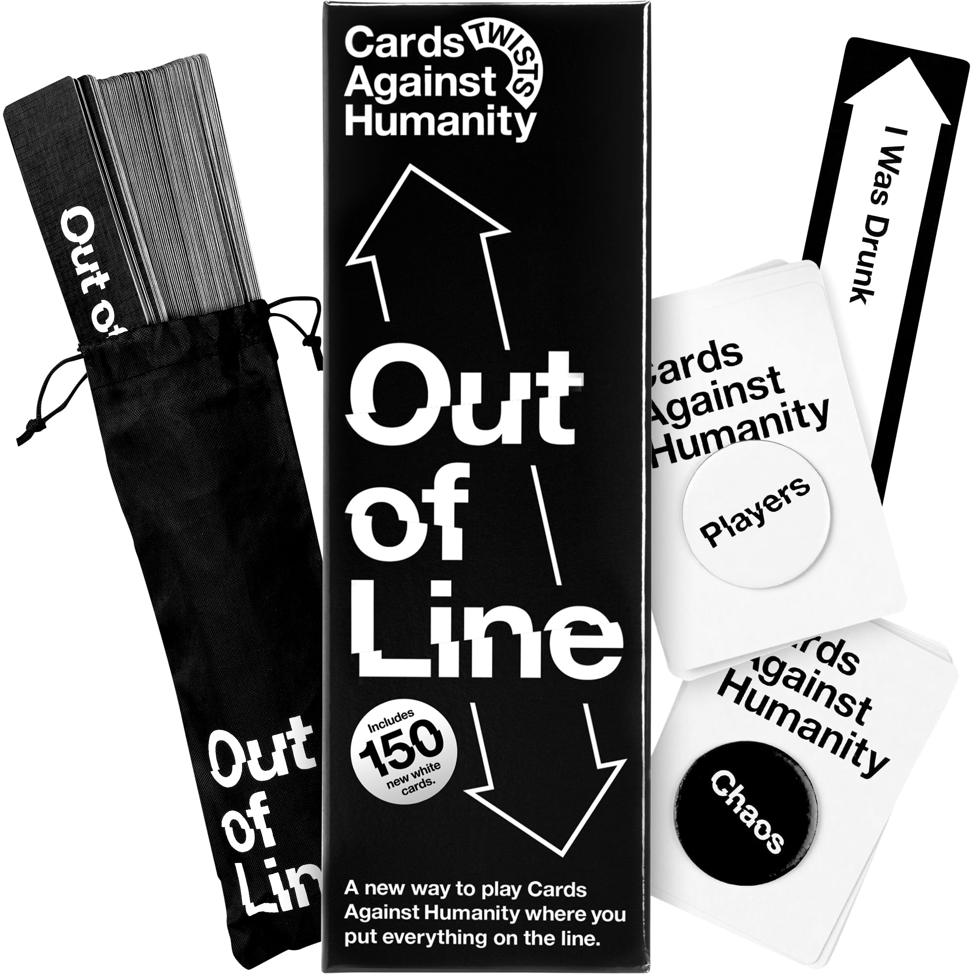 Cards Against Humanity: Out of Line • New Expansion + A New Way to Play Where You Rank Your Cards