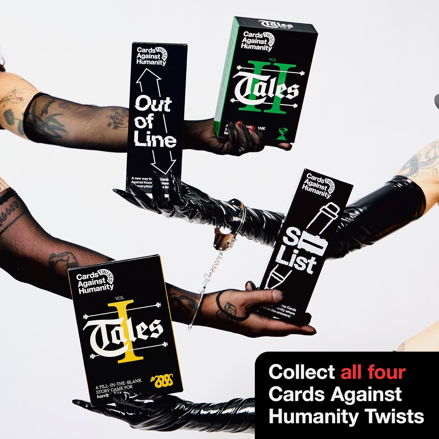 Cards Against Humanity: Out of Line • New Expansion + A New Way to Play Where You Rank Your Cards
