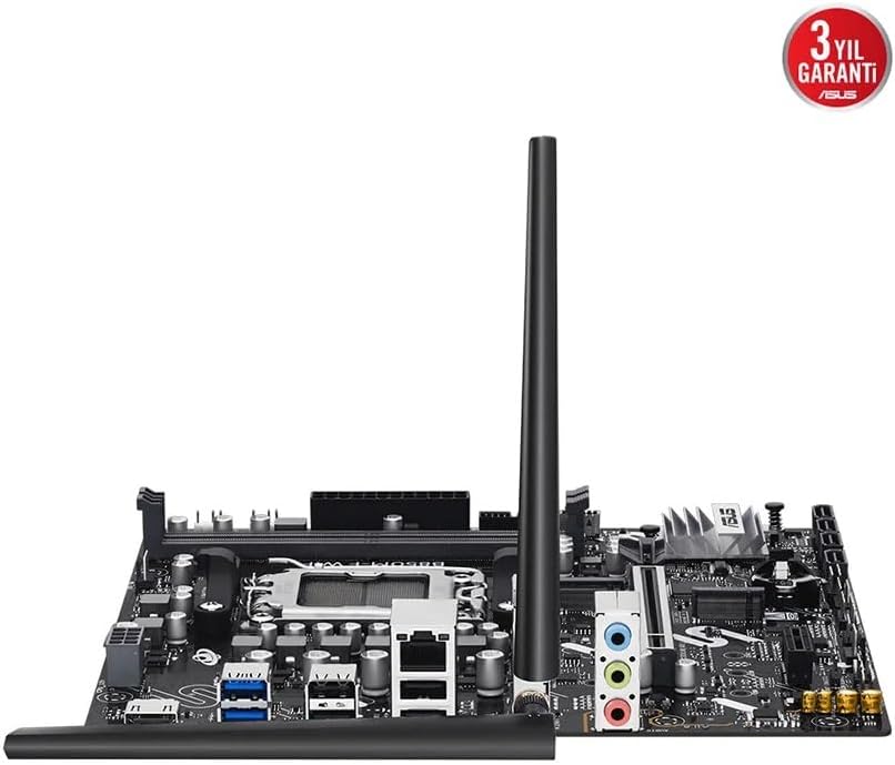 ASUS PRIME B850M-F WIFI, Scheda Madre AMD micro-ATX, Slot DDR5, PCIe 5.0 Ready, 2 Slot M.2, Wi-Fi 6, Ethernet Realtek 1Gb, HDMI, USB-A da 5Gbps, USB-C da 5Gbps, BIOS FlashBack, Aura Sync, Nera
