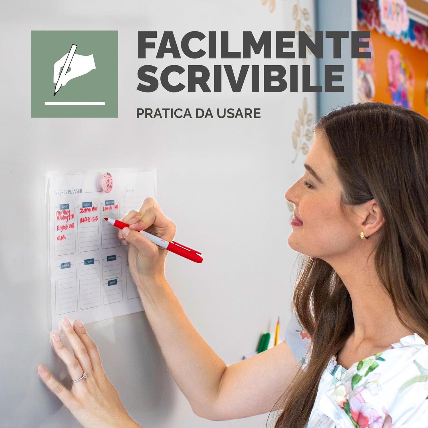 Fellowes A5 Pouches per Plastificazione – 100 Pezzi, Finitura Opaca, 75/80 Micron, 50% Plastica Riciclata – Ideali per Ufficio e Scuola