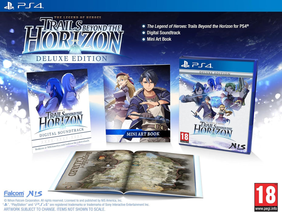 The Legend of Heroes: Trails beyond the Horizon - Deluxe Edition (PS4