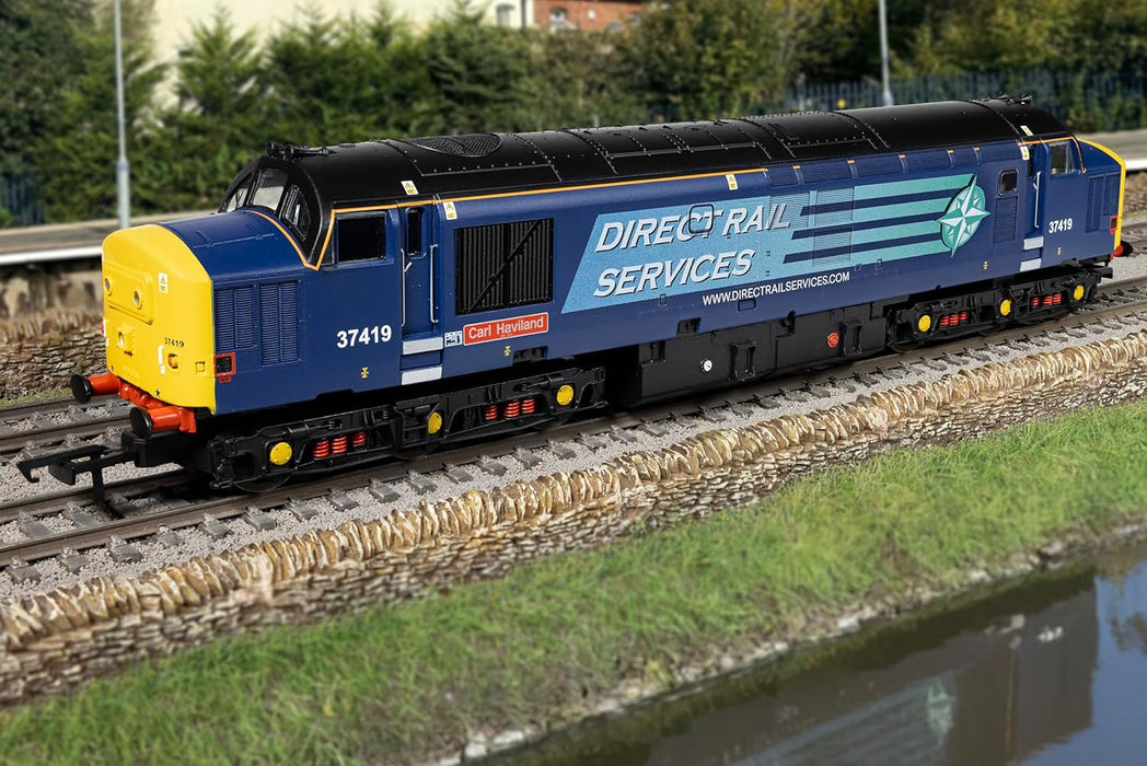Hornby R30437 RailRoad - DRS - Classe 37 - 'Carl Haviland' 37419 Locomotiva Era 11 Modellino di treno