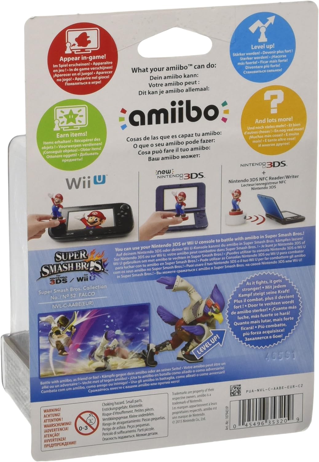 Nintendo 193395 Amiibo Smash Falco Lomb Figuren (Nintendo 3Ds) Falco Super Smash Bros. Collection
